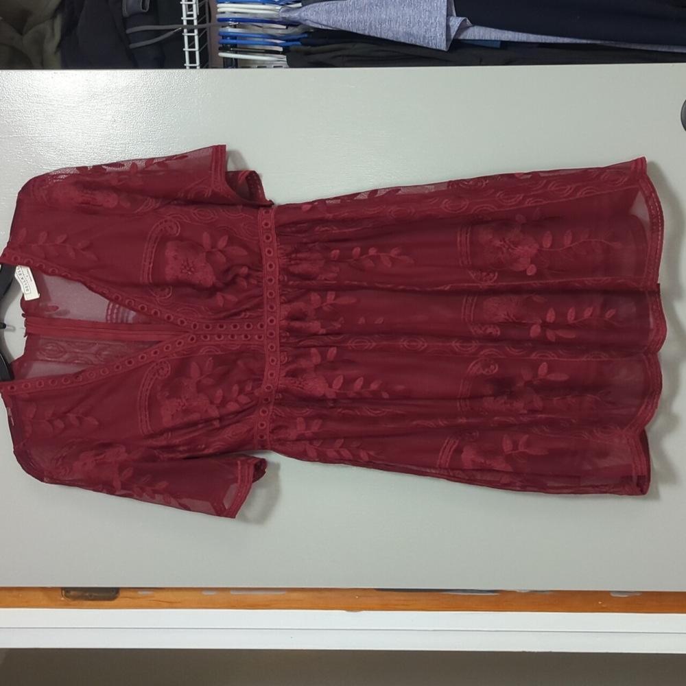 Light My Fire lace mini dress